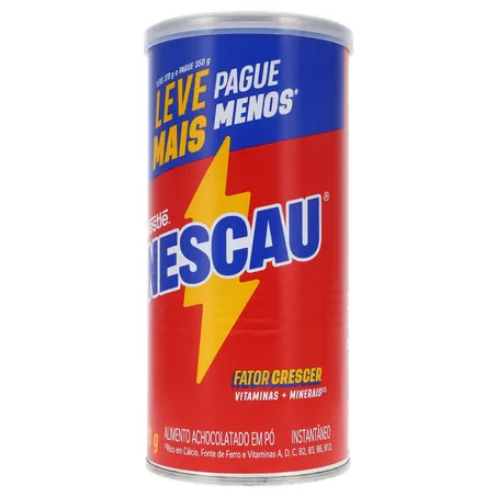 Achocolatado em Pó Nescau Lata 370gr 360-2