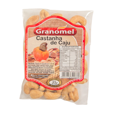 CASTANHA DE CAJU GRANOMEL