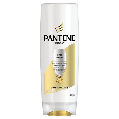 Condicionador pantene liso extremo 175 ml