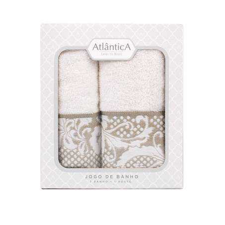 Toalha atlant jogo zaya 2pcs cx sortido