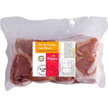 FIDARE PEITO DE FRANGO C BACON KG