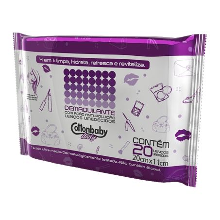 LENCO UMED. COTTONBABY LADY DEMAQUILANTE C/20