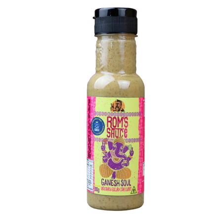 Molho mostarda e curry roms sauce 300g