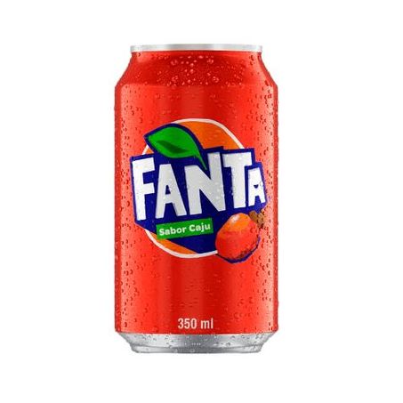 Refrigerante fanta caju lt 350ml