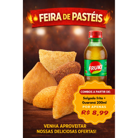 COMBO PASTEL ARTESANAL + MINI REFRI FRUKI 200ML 
