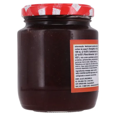 Geleia hubner morango 310g 360-25