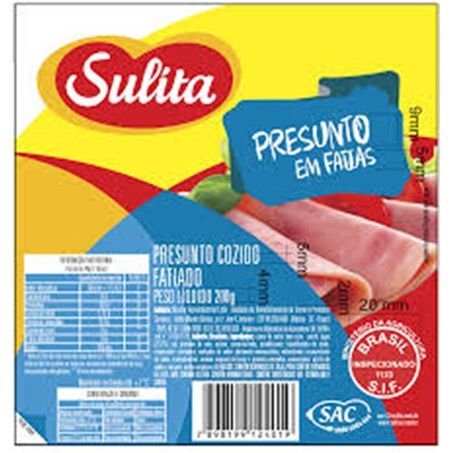 PRESUNTO COZIDO FAT SULITA 200G