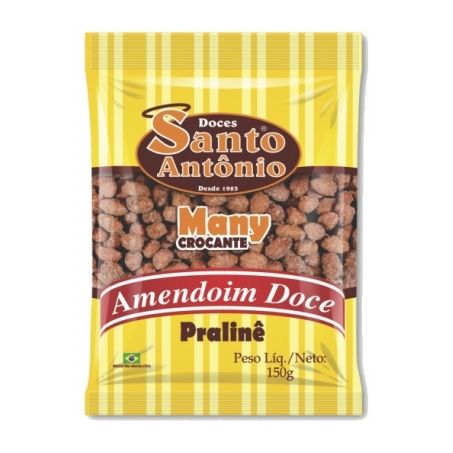 Amendoim sto antonio many crocante 150g