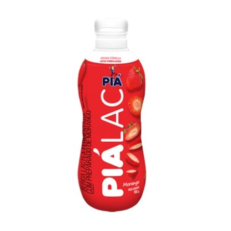 Bebida lactea pialac morango 900g gf*