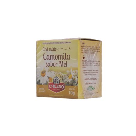 Chá Misto Chileno Camomila e Erva Mate Caixa com 10un - 10gr 360-36