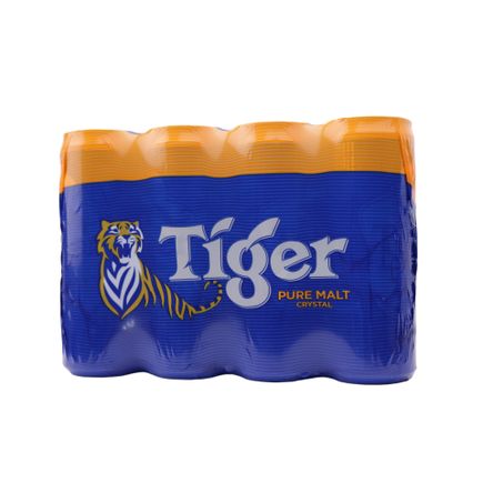 Cerveja Tiger Puro Malte Crystal Lata 350ml - Pacote com 12un - 4.2lt 360-2