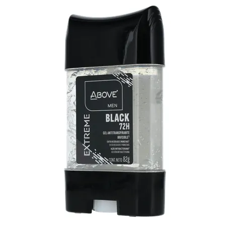 Antitranspirante em Gel Above Extreme Black 72H 82G 360-3