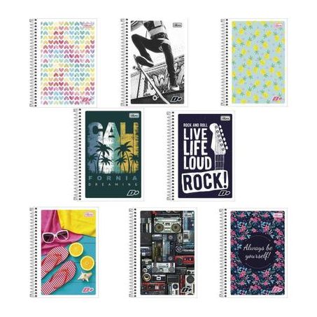 CADERNO TILIBRA 1/4 96FL FLE