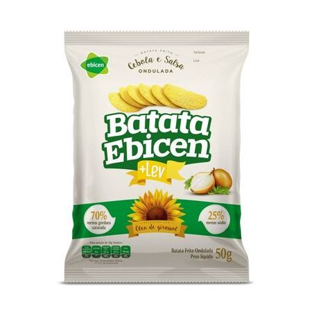 Salgadinho Ebicen Batatas +lev Cebola 50g
