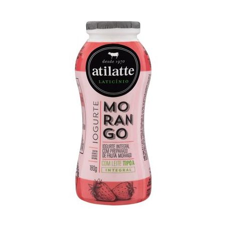 IOGURTE ATILATTE 180G INTEGRAL MORANGO