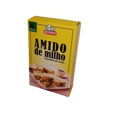 Amido de milho bom gosto 400g* cx