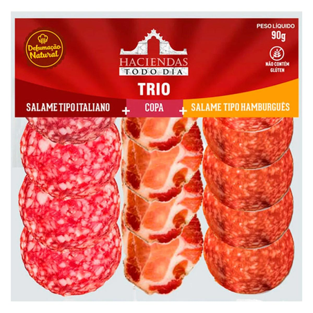 Salame Italiano Haciendas 90g - Copa - Hambúrgues