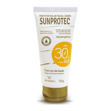 Protetor solar sunprotec facial fps30 50g