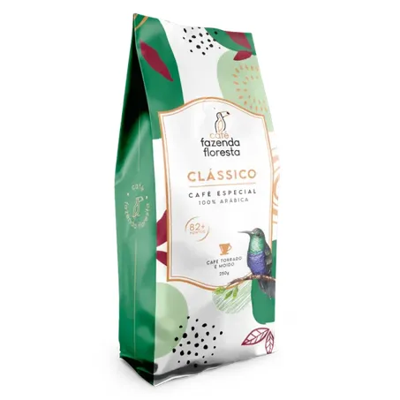 Fazenda Floresta Café Torrado E Moído Clássico 250G