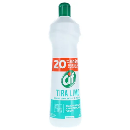 TIRA LIMO CIF 500ML CLORO SPRAY 20% 360-34