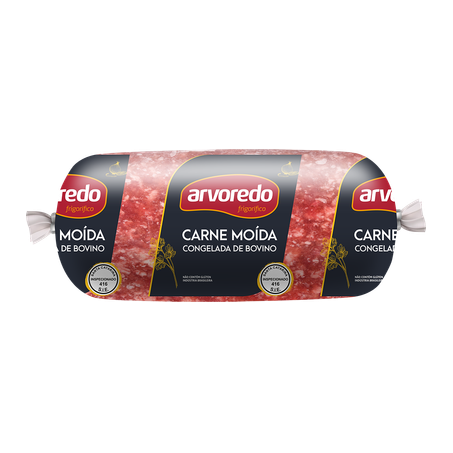 CARNE BOVINA MOIDA CONGELADA ARVOREDO PACOTE 500G