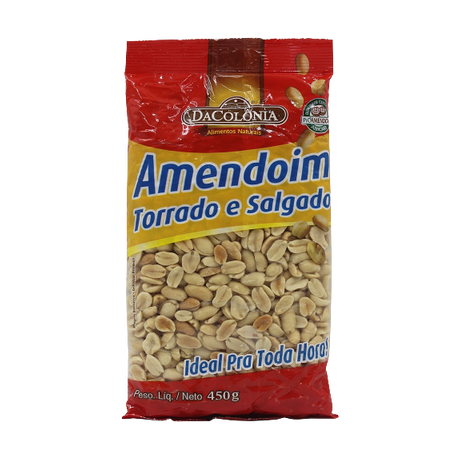 DACOLONIA AMENDOIM SALGADO 450G