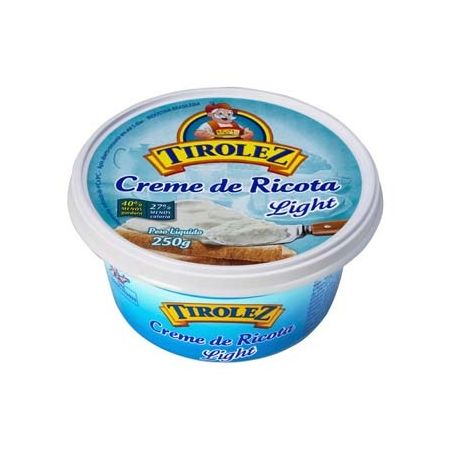 Creme de Ricota Tirolez Light 250G