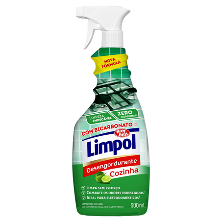 Limpador Limpol 500ml - Desengordurante - Gatilho