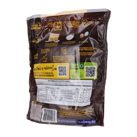 Mistura Para Bolo Brownie Chocolate Fleischmann Sachê 400G 360-20
