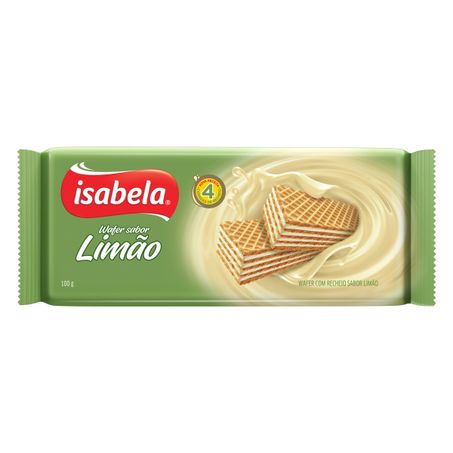 BISCOITO WAFER RECHEIO LIMÃO ISABELA