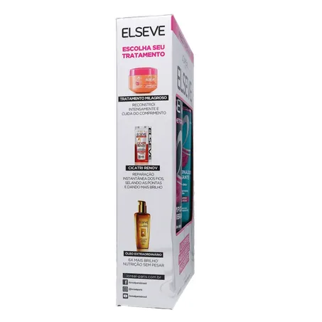 KIT ELSEVE HYDRA DETOX SHAMPOO 375ML + CONDICIONADOR 170ML 360-28