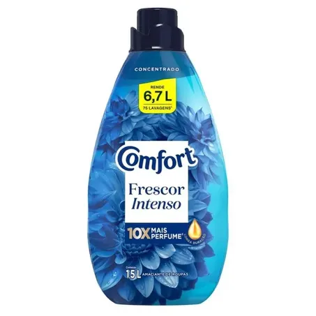Amaciante de Roupas Comfort Frescor Intenso Frasco 1.5lt