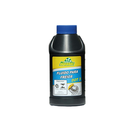 Fluido P/Freio Radibras 200ml Dot 3