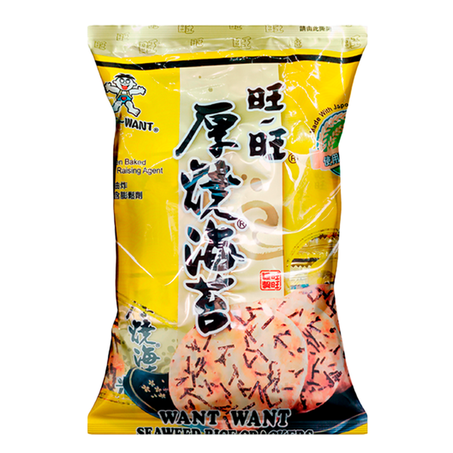 BISCOITO WANT WANT NORI 136G