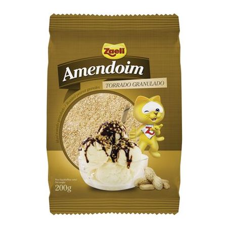 Amendoim zaeli tarrado granulado 200g