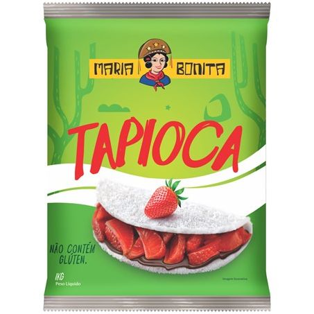 MASSA TAPIOCA MARIA BONITA 1KG