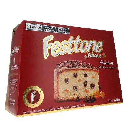 Panettone de Páscoa Festtone Chocolate e Laranja Cristalizada 400G 360-15