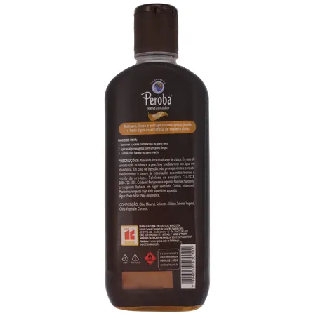 OLEO PEROBA 200ML RESTAUR.MAD.CLARAS 360-2