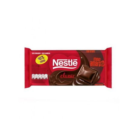 Chocolate nestle classic meio amargo 80g