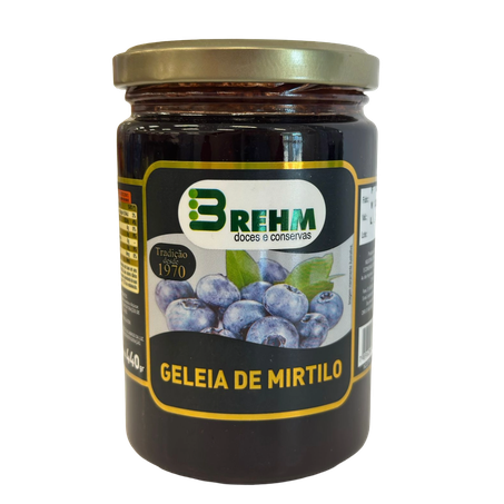 Geleia brehm mirtilo vd 440g