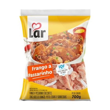Frango a passarinho lar 700g