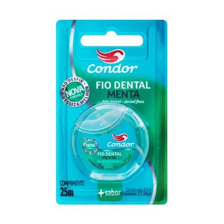 Fio Dental Condor Menta Ice 25m 1 Unidade 25MT