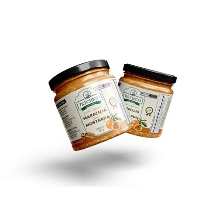 GELÉIA TIO CHICO ARMAZÉM MARACUJÁ COM MOSTARDA 240G