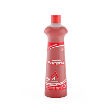 Acendedor em gel 80° paraná 480g