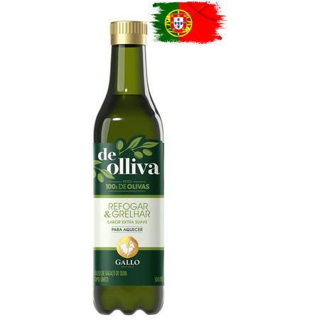 AZEITE OLLIVA GALLO EXTRA SUAVE 500ML REFOGAR & GR