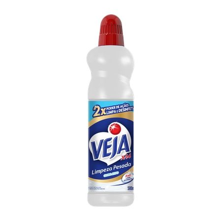 LIMPADOR  VEJA PESADA CLORO ATIVO 2EM1 500ML