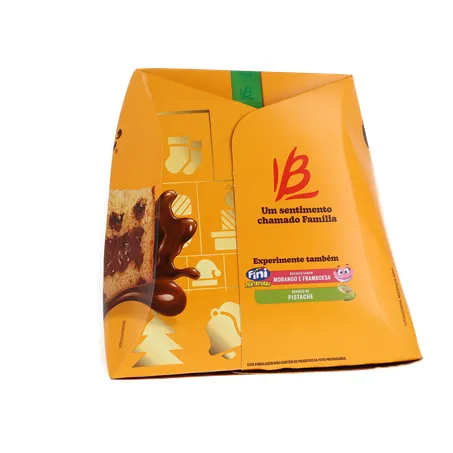 Panettone Bauducco Chocolate e Avelã Caixa 450gr 360-26