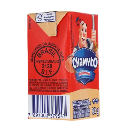 LEITE FERMENTADO NESTLÉ CHAMYTO TRADICIONAL TP 80G 360-30