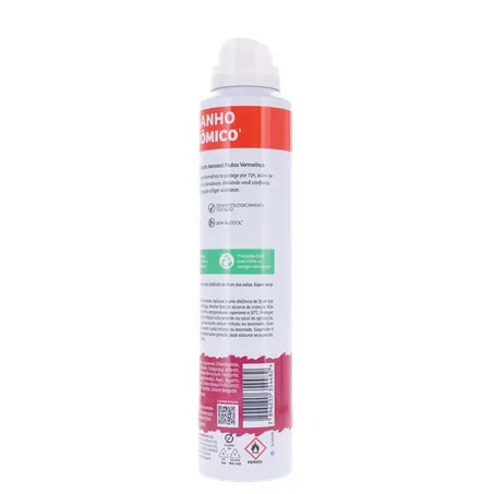 DESODORANTE AEROSOL MONANGE FEMININO TAMANHO ECONÔMICO FRUTAS VERMELHAS 200ML 360-24