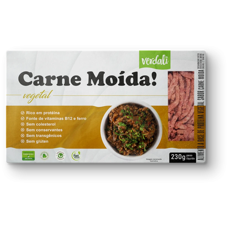 CARNE VEGETAL MOÍDA  230G - VERDALLI